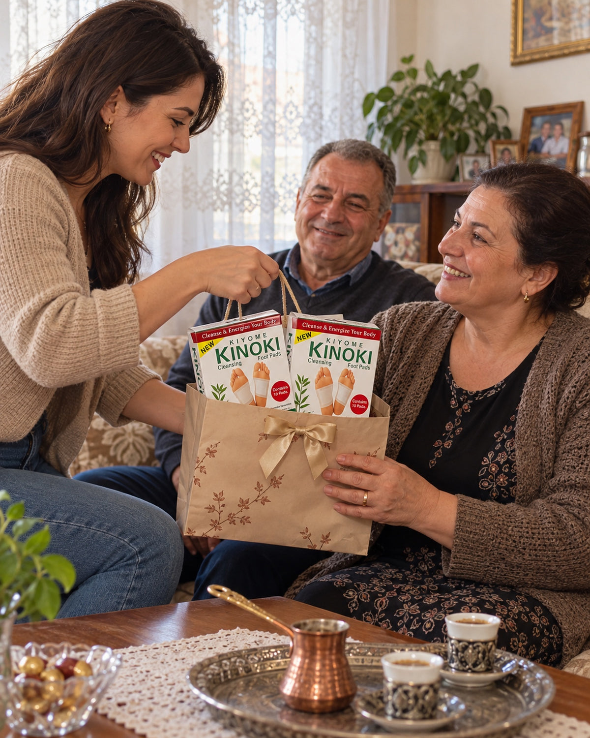 Kinoki si dhuratë për prindërit